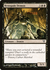 Demônio Renegado / Renegade Demon - Magic: The Gathering - MoxLand